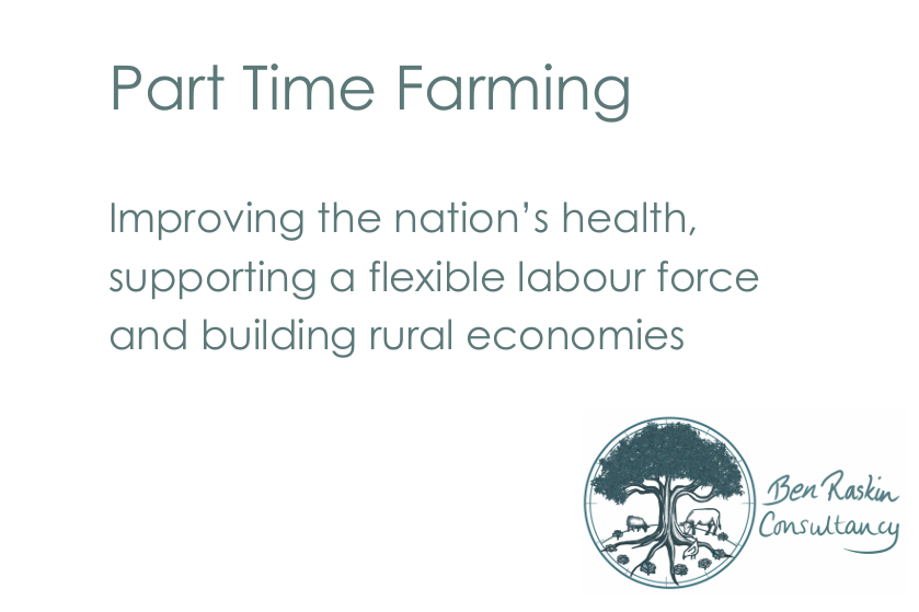 Ben Raskin Part Time Farming