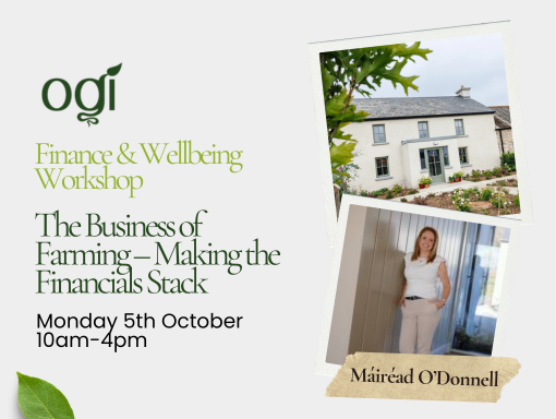 OGI Member Event Finances & Wellbeing Workshop 5 October 2026