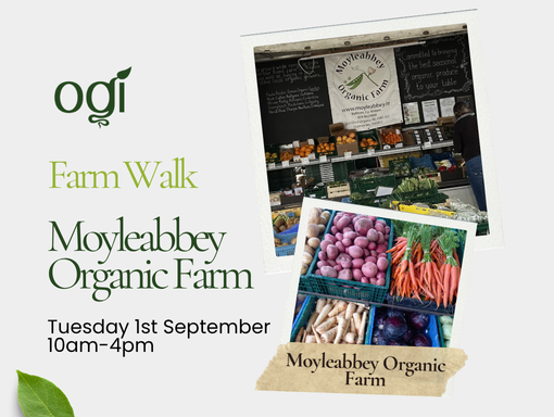 OGI Members Farm Walk at Moyleabbey Organic Farm Sept 2026