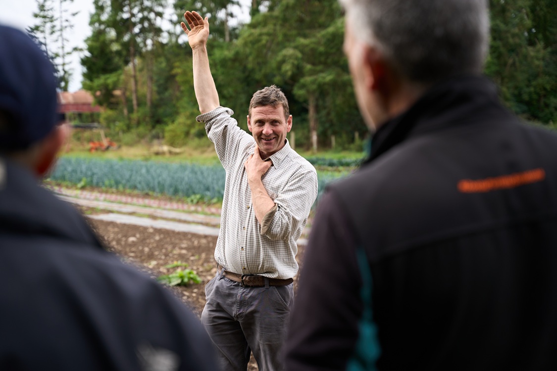 Moyleabbey Organic Farm Walk_0926_Liam Ryan OGI Focus Session at Moyleabbey Organic Farm and Teagasc Oak Park Orchard, Sept 2026 - Owner Liam Ryan