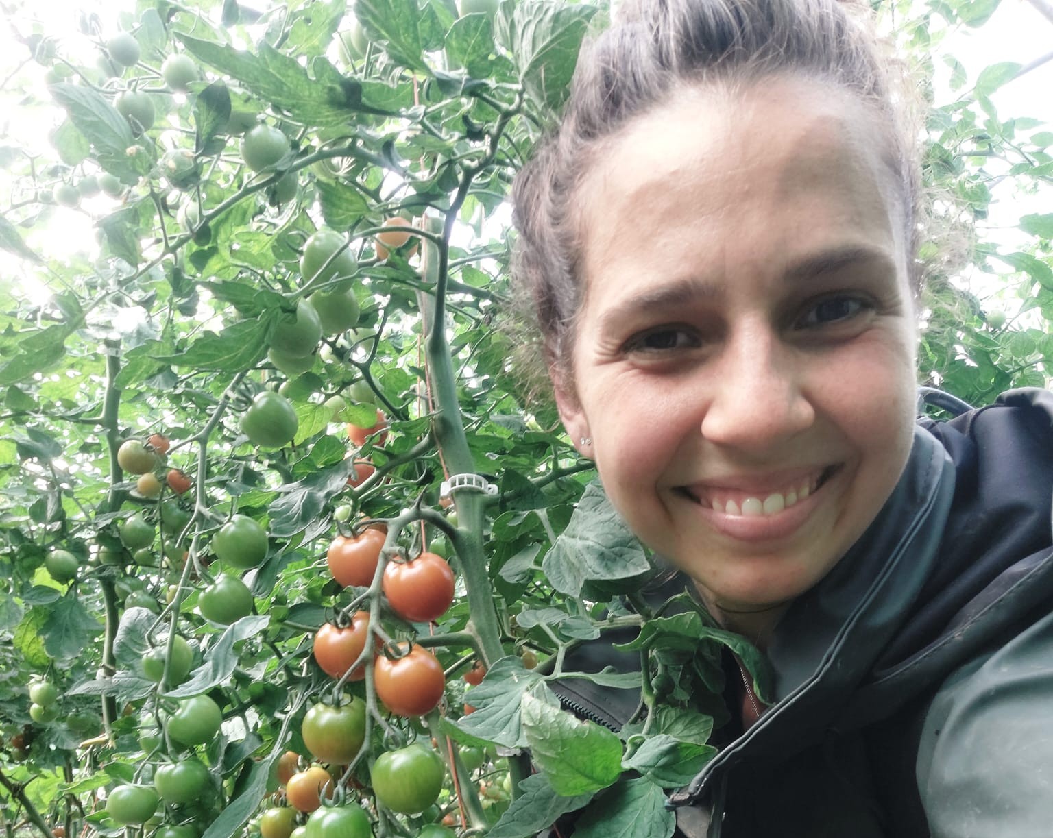 OGI Internship in Organic Horticulture 2023 Intern Bruna
