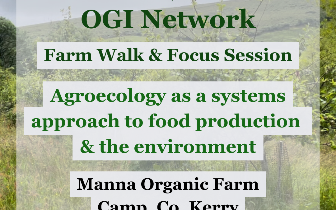 Agroecology as a systems approach to food production & the environment
